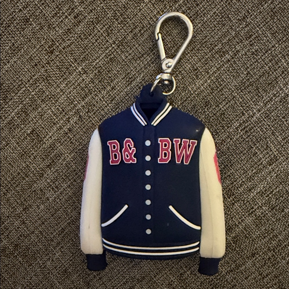 B&BW Varsity Jacket Keychain